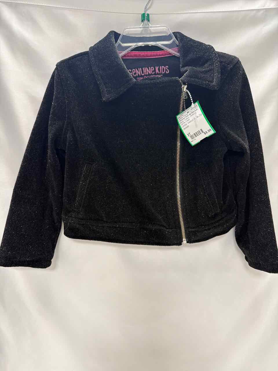 Genuine Kids by Oshkosh Size 3T Black Gently Used Jacket- Formal