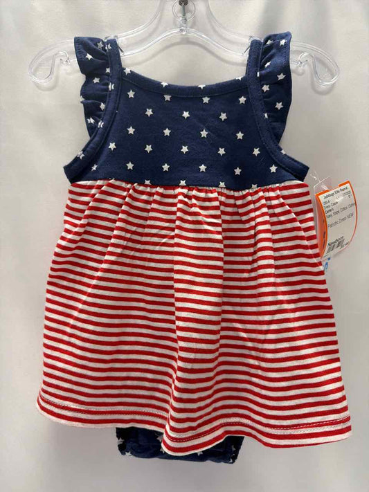 Carter's Size Newborn Navy Dress- Casual