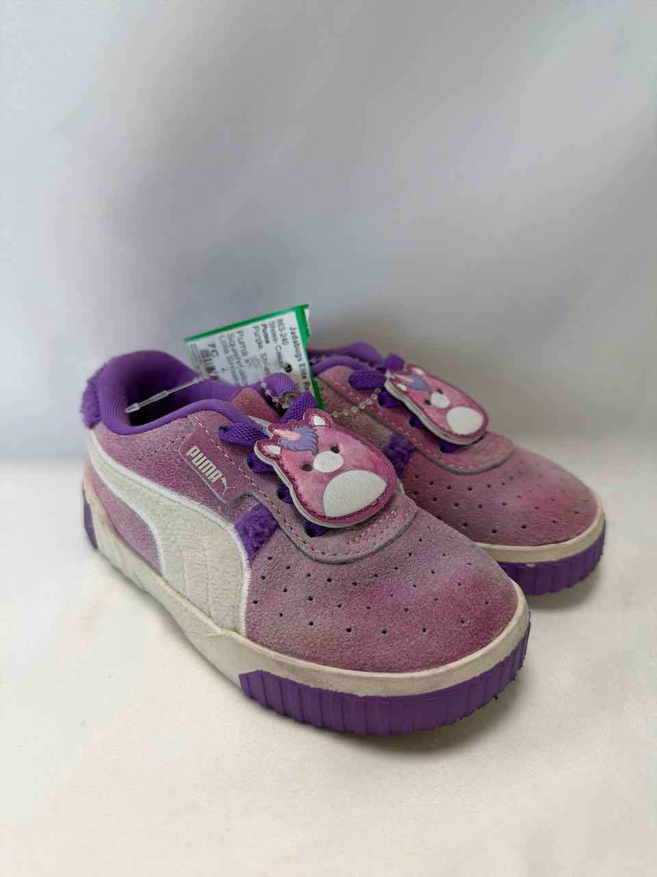 Puma Shoe Sizes 7C Purple Gently Used Shoes- Casual