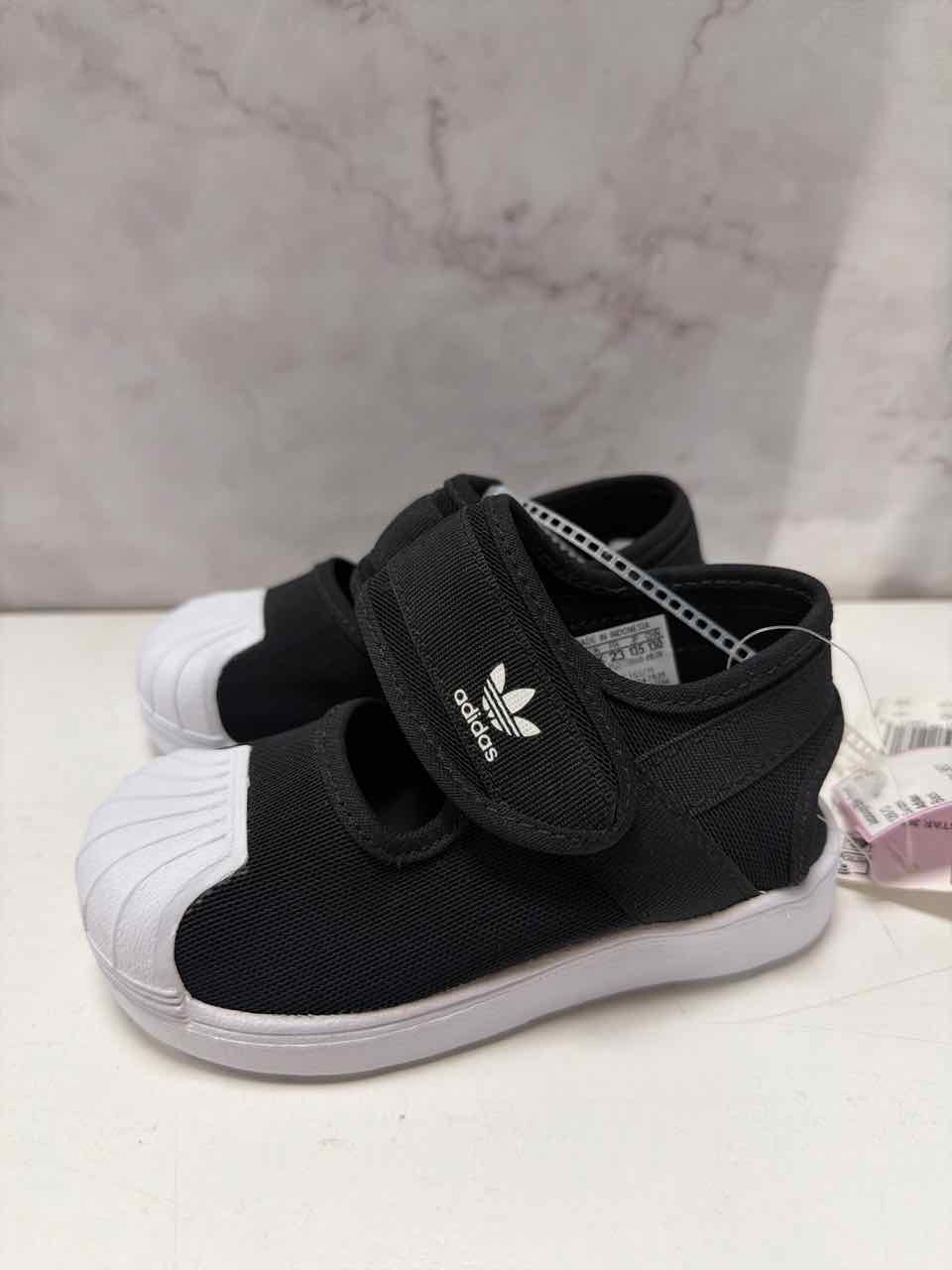 Adidas Shoe Sizes 6.5C Black Sandals