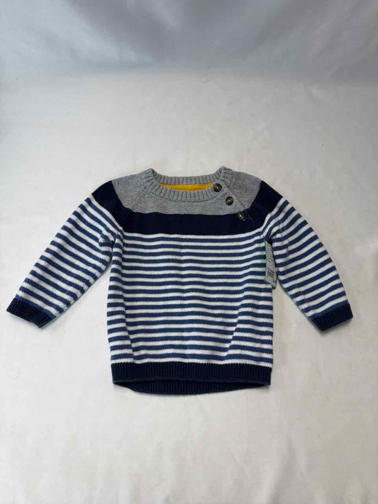 L.O.G.G. Size 3-6 months Blue Gently Used Sweater