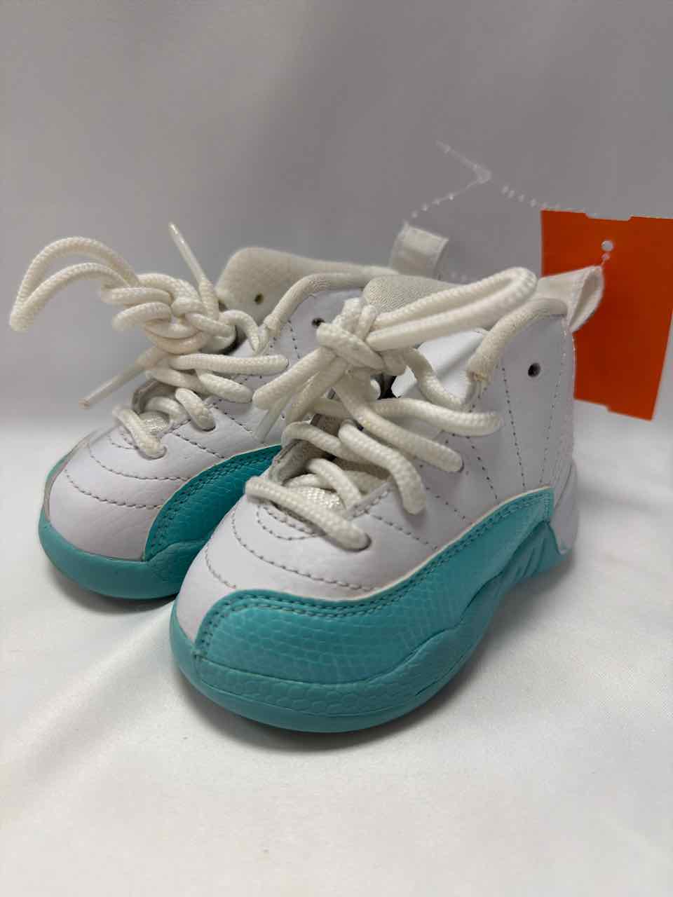 Jordan Shoe Sizes 3C Aqua Gently Used Shoes- Casual