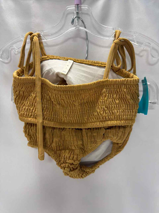 Oat Size 3-6 months Tan Swimsuit- 2pc