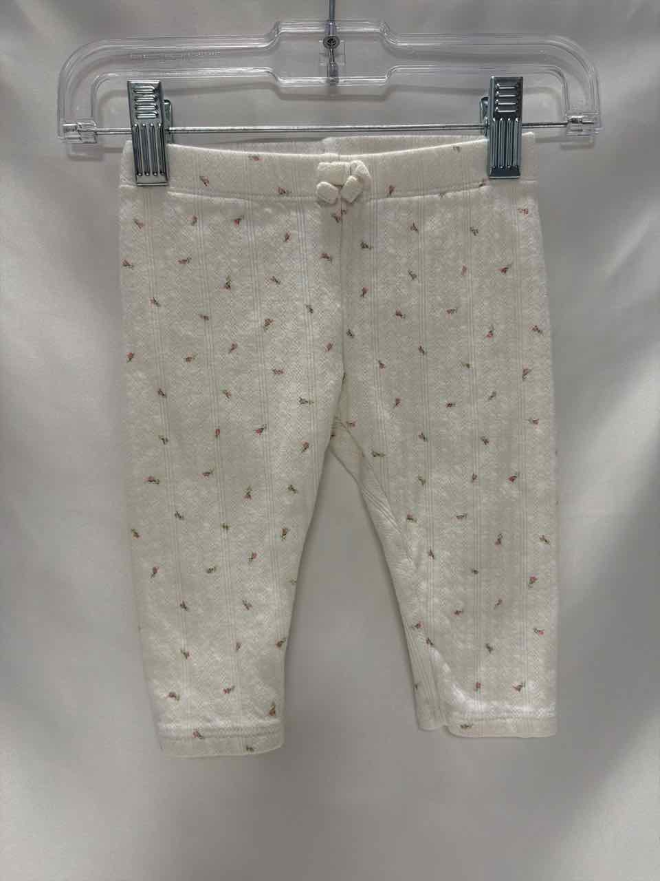 Janie and Jack Size 3-6 months White Gently Used Outfit -2pc