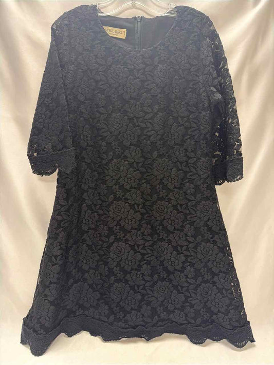 Size 7/8 Black Gently Used Dress- Formal