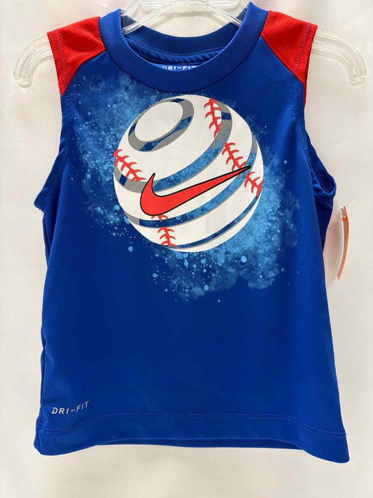 Nike Size 2T Blue Tank