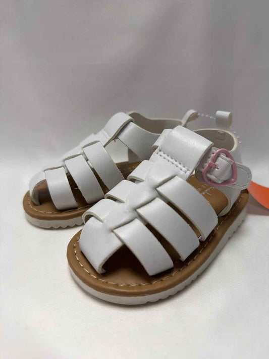 Nicole Miller Shoe Sizes 4C White Sandals