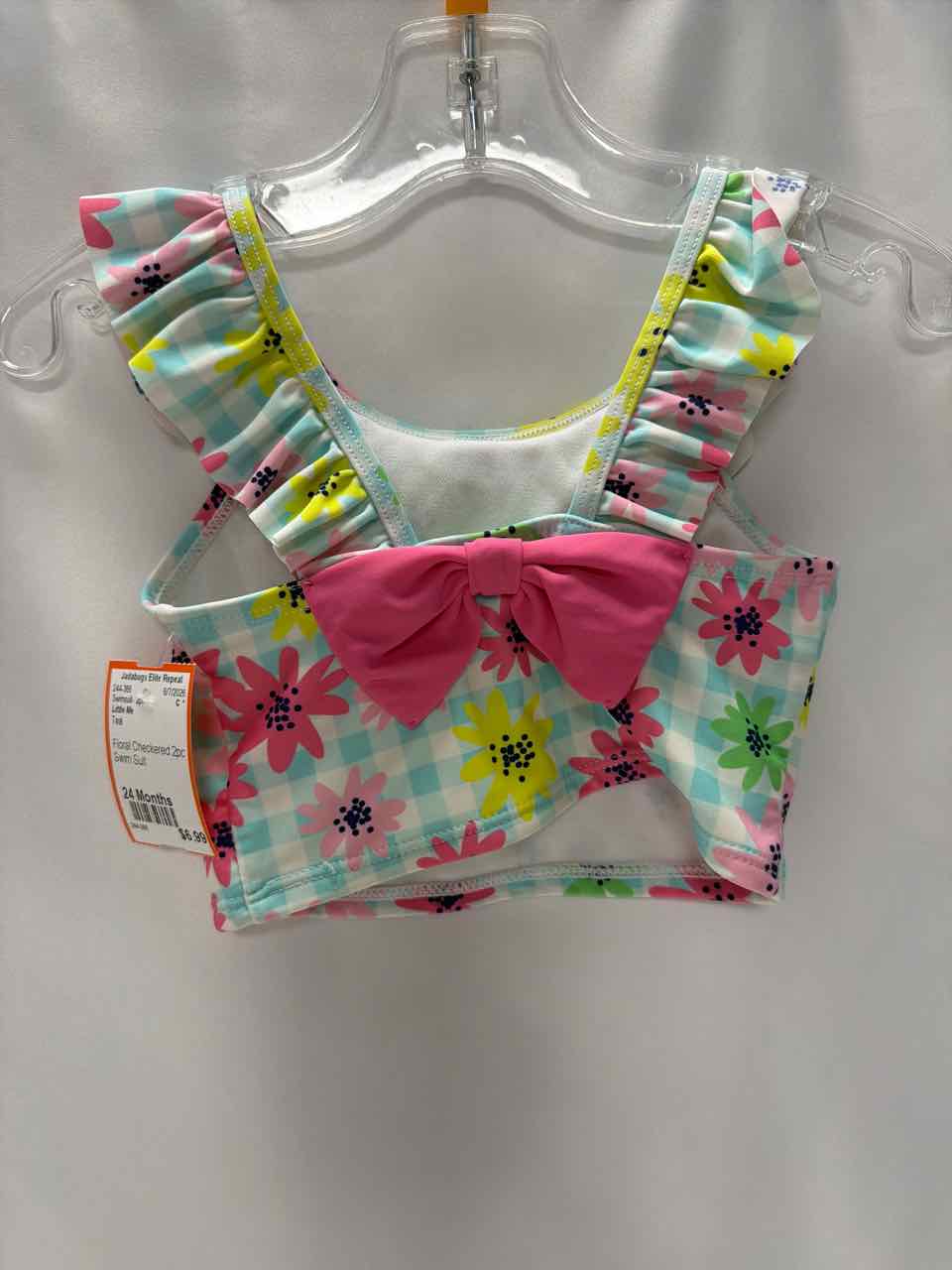 Little Me Size 24 Months Teal Swimsuit- 2pc