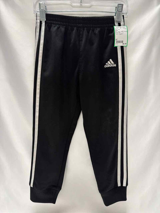 Adidas Size 4T Black Gently Used Pants- Casual