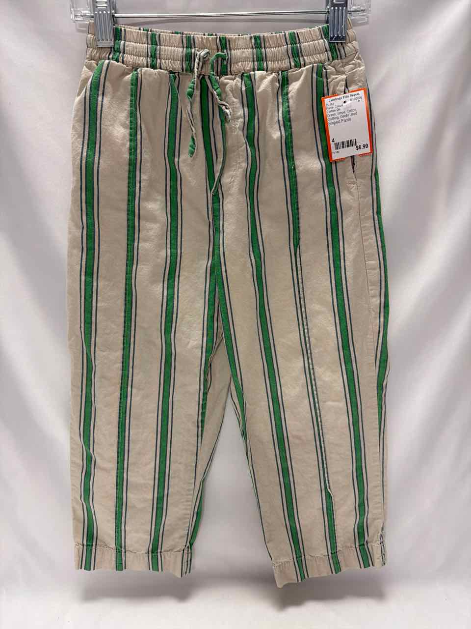 Cotton On Size 4 Green Gently Used Pants- Casual