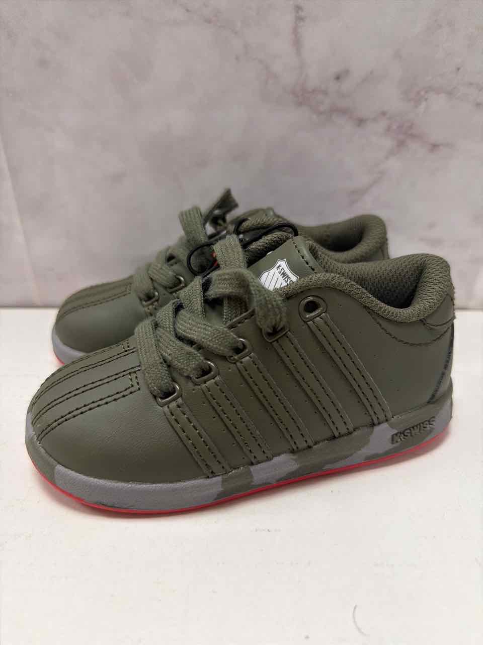 K Swiss Shoe Sizes 7C Army Green Shoes- Casual