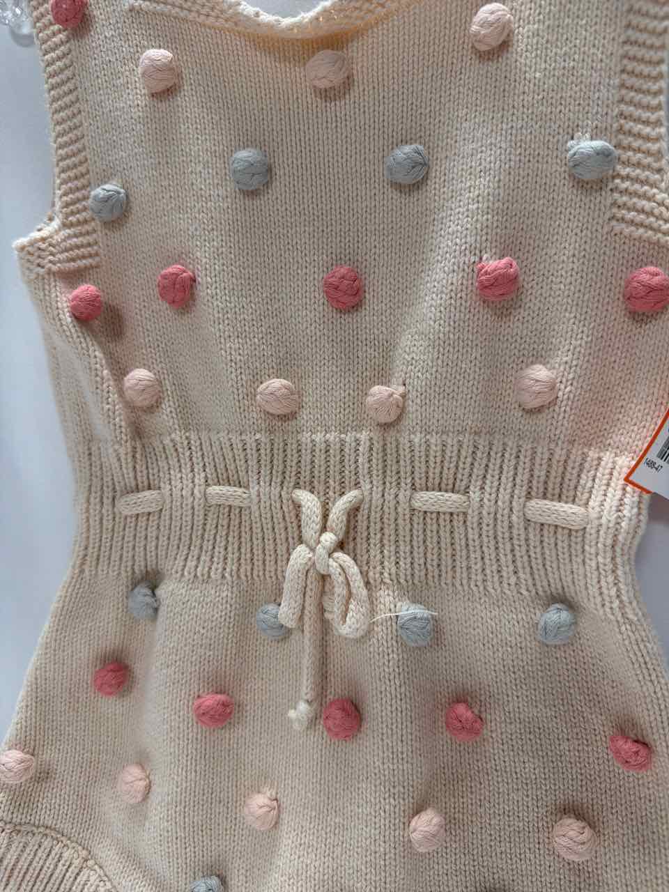 Size 6-12 Months Beige Romper- Casual