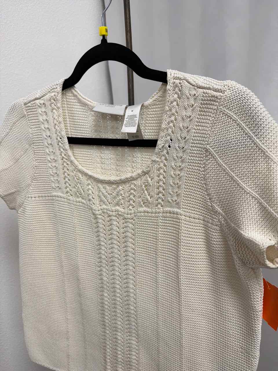 Liz Claiborne Gently Used Cream Shirt