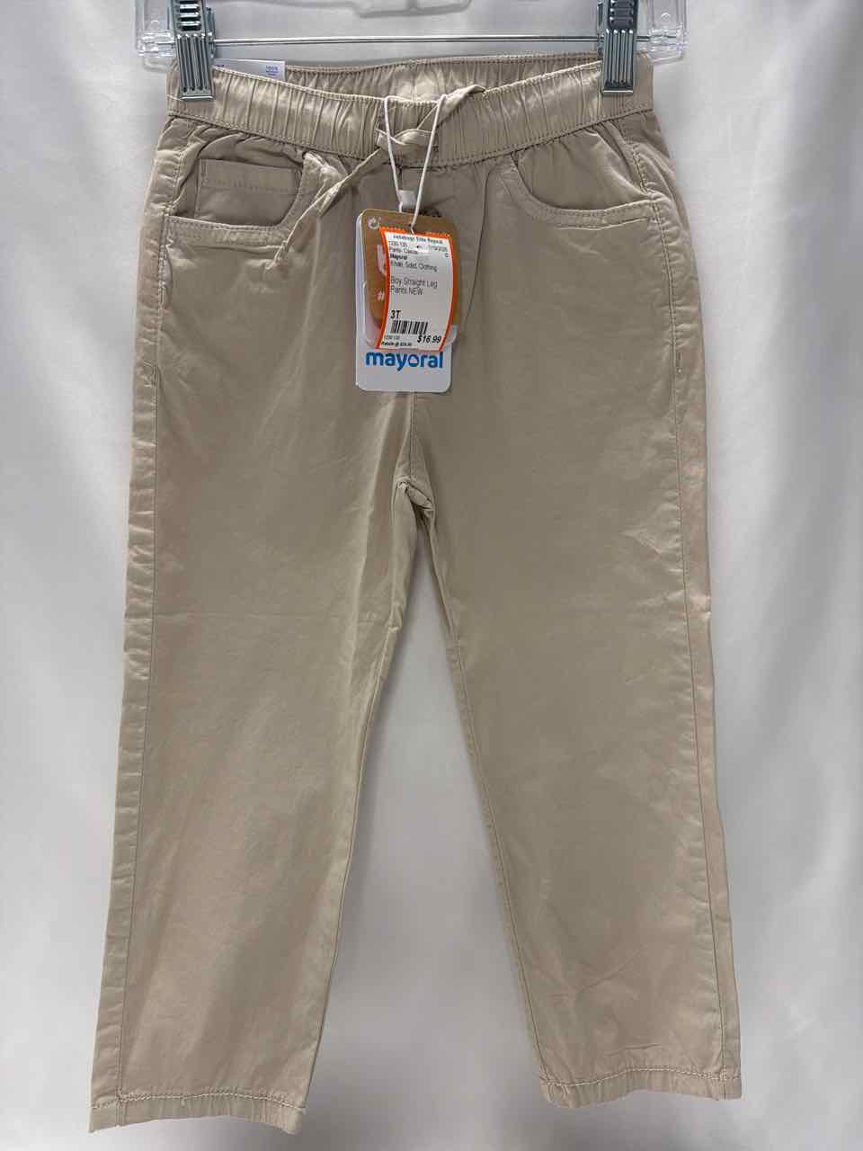 Mayoral Size 3T Khaki Pants- Casual