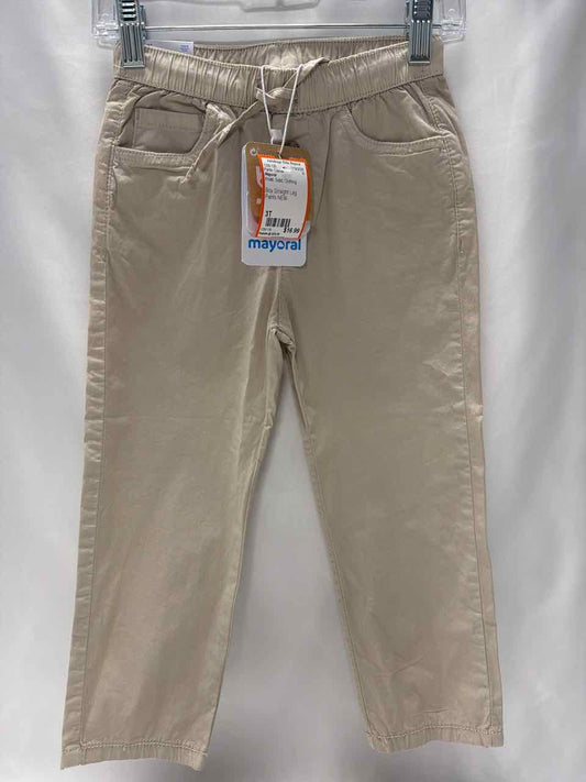 Mayoral Size 3T Khaki Pants- Casual