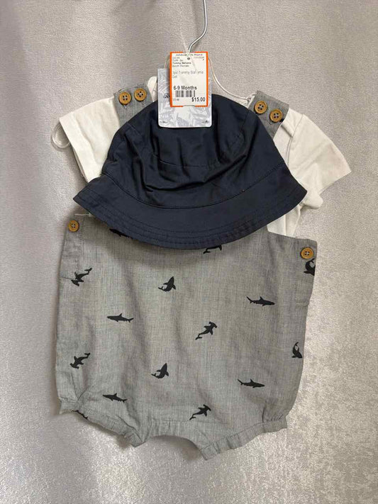 Tommy Bahama Size 6-9 Months Outfit- 3pc