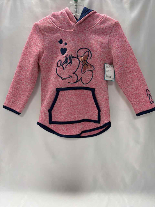 Disney Junior Size 3T Pink Sweatshirt