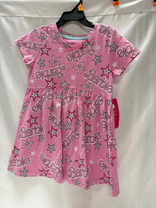Barbie Size 4T Pink New With Tags Dress- Casual