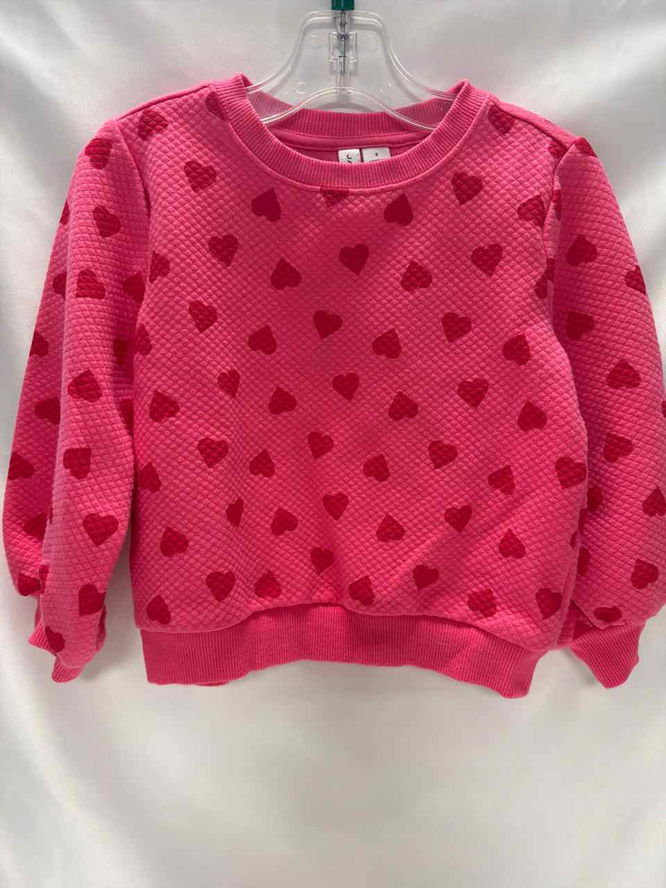 Janie and Jack Size 3T Pink Gently Used Sweater