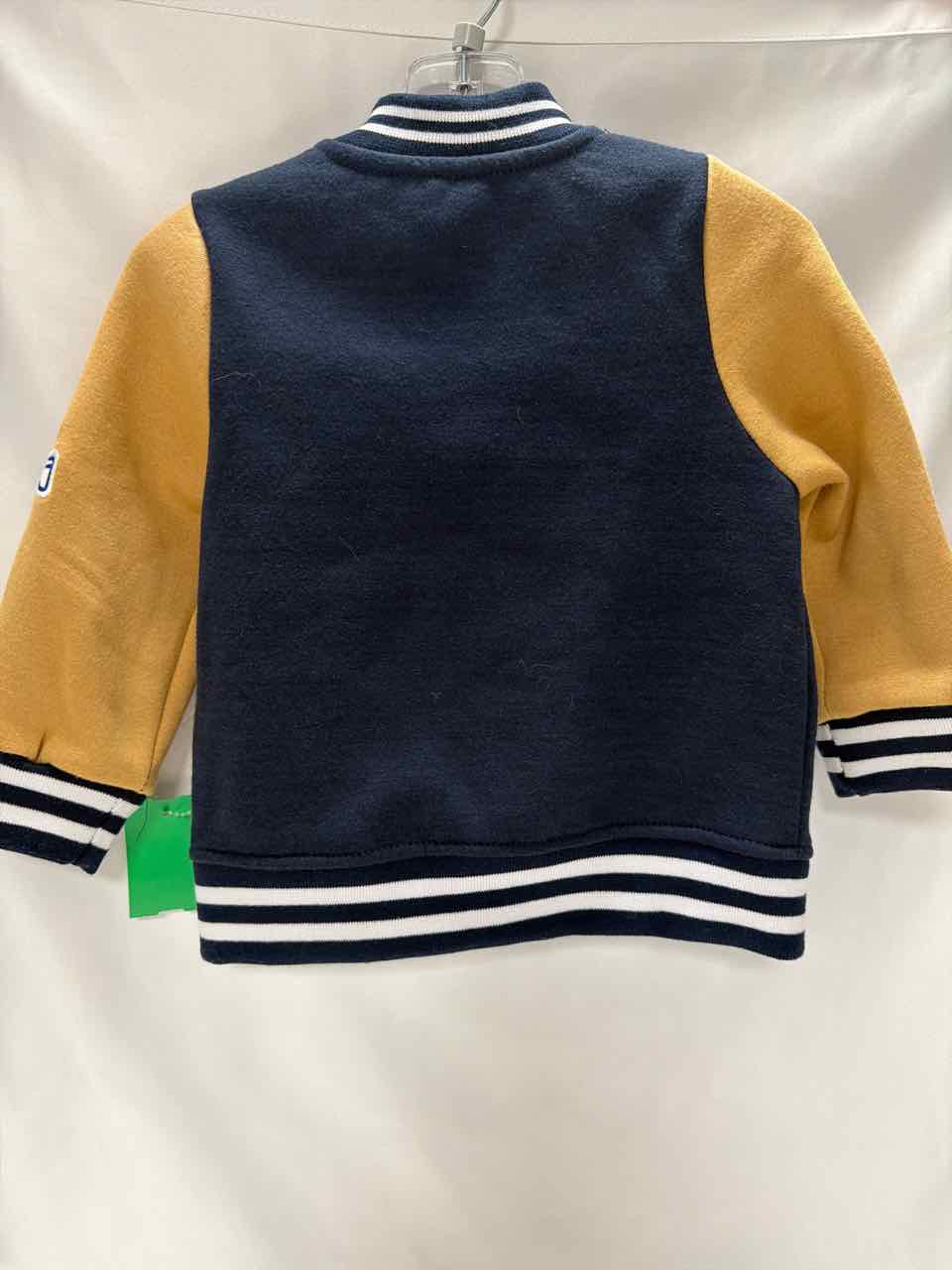 Badgley Mischka Size 18-24 Months Navy Gently Used Jacket- Casual
