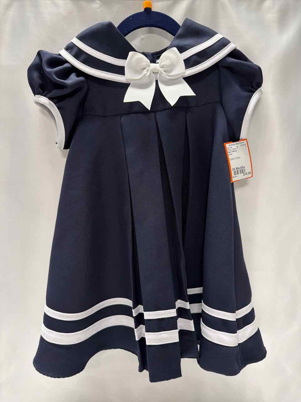 Rare Edition Size 24 Months Navy Dress- Formal