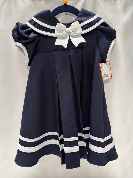 Rare Edition Size 24 Months Navy Dress- Formal