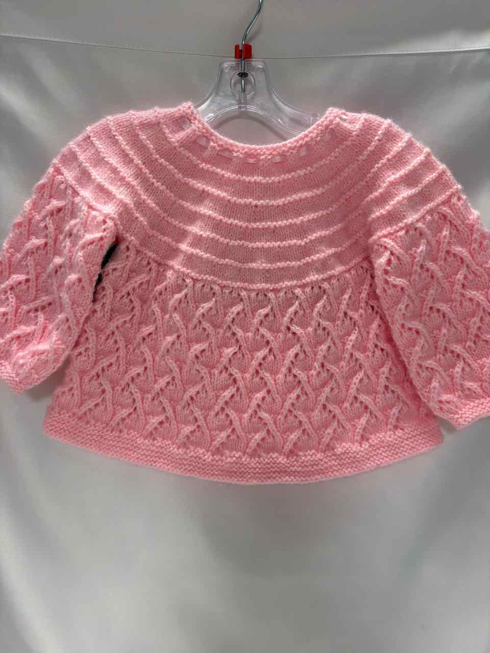 Unbranded Size 6-12 Months Pink Gently Used Cardigan/Kimono