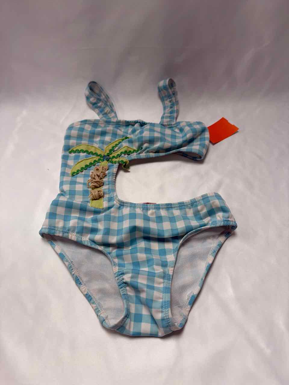 Size 6 Baby Blue Swimsuit- 2pc
