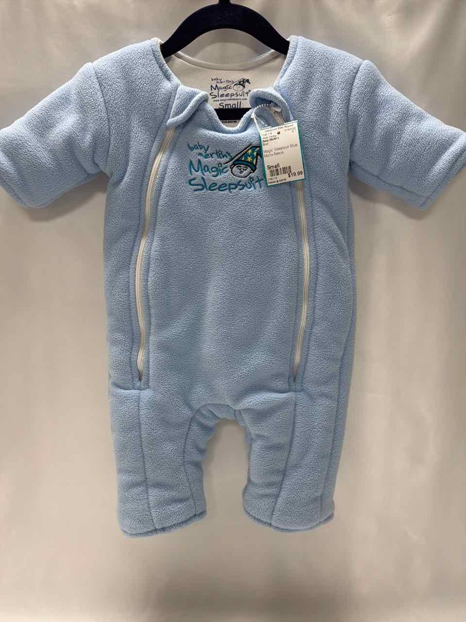 Baby Merlin's Size Small Blue Sleep Sacks