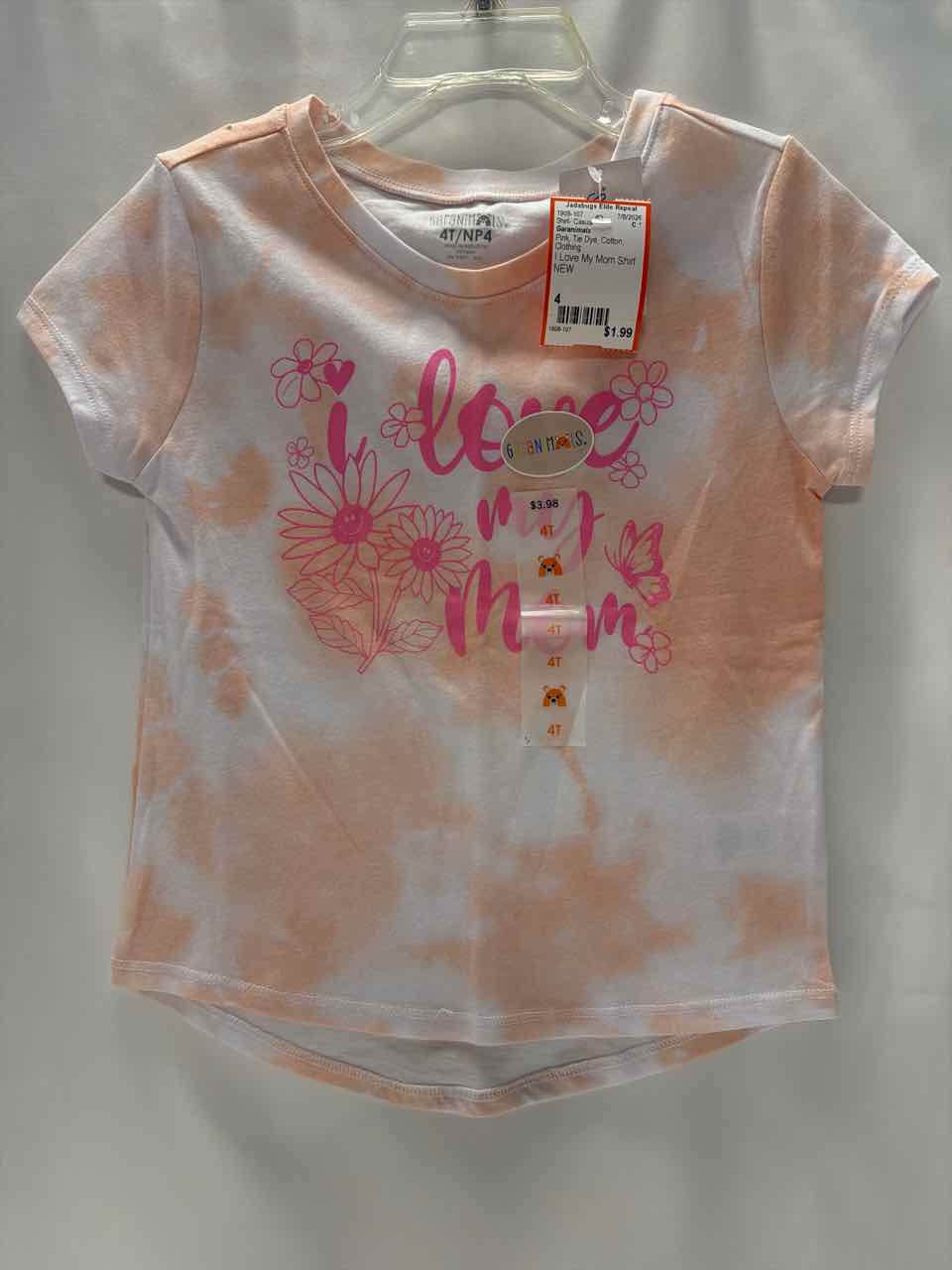 Garanimals Size 4 Pink Shirt- Casual