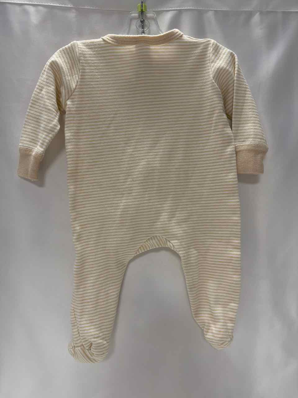 Hudson Baby Size 0-3 Months Beige Footie