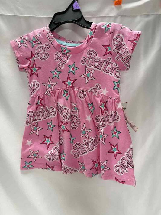 Barbie Size 12 Months Pink New With Tags Dress- Casual