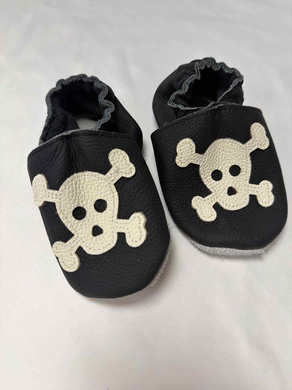 Shoe Sizes 6-12 Months Black Shoes- Casual