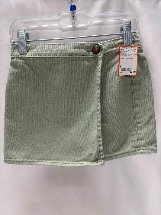 OshKosh Size 6 Green Skirt- Casual
