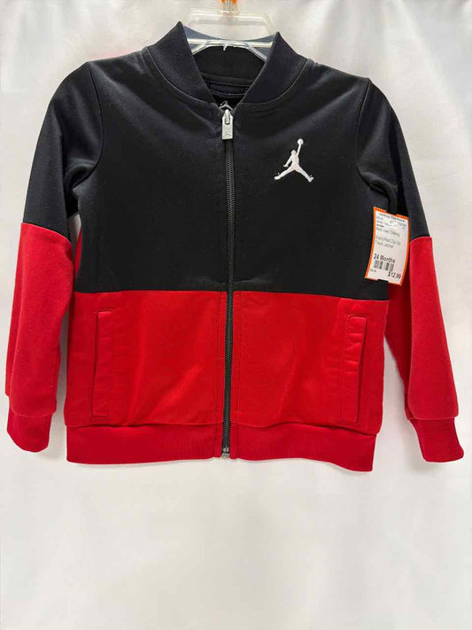 Jordan Size 24 Months Black Jacket- Casual