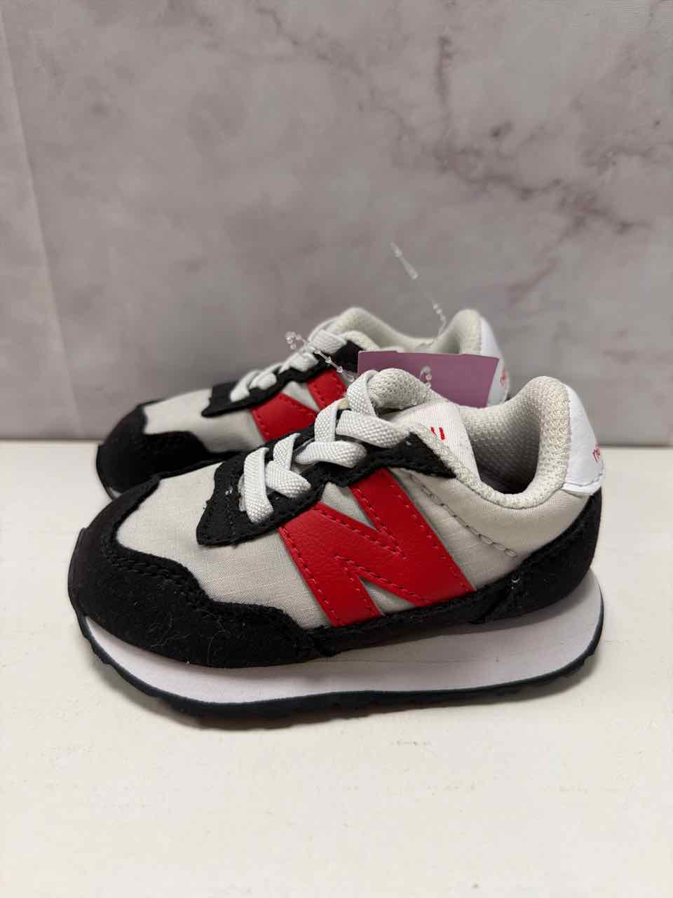 New Balance Shoe Sizes 5C Black & White Shoes- Casual