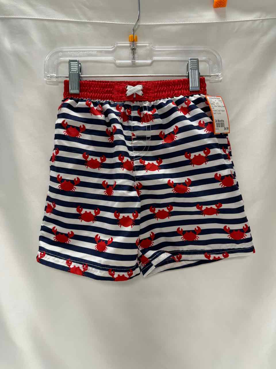 Healthtex Size 24 Months Navy Gently Used Swim Trunks