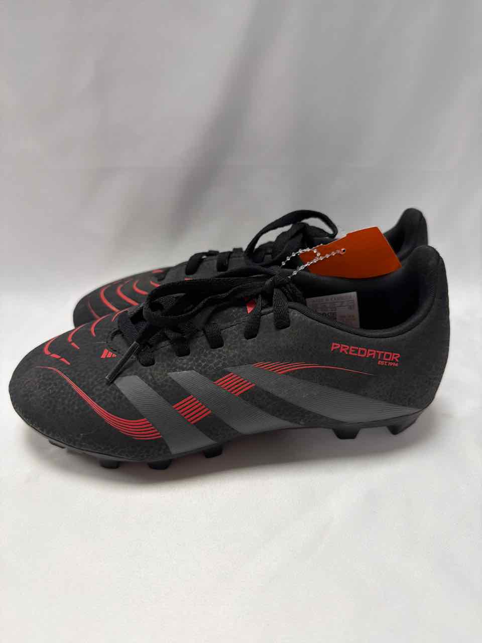 Adidas Shoe Sizes 1Y Black Cleats