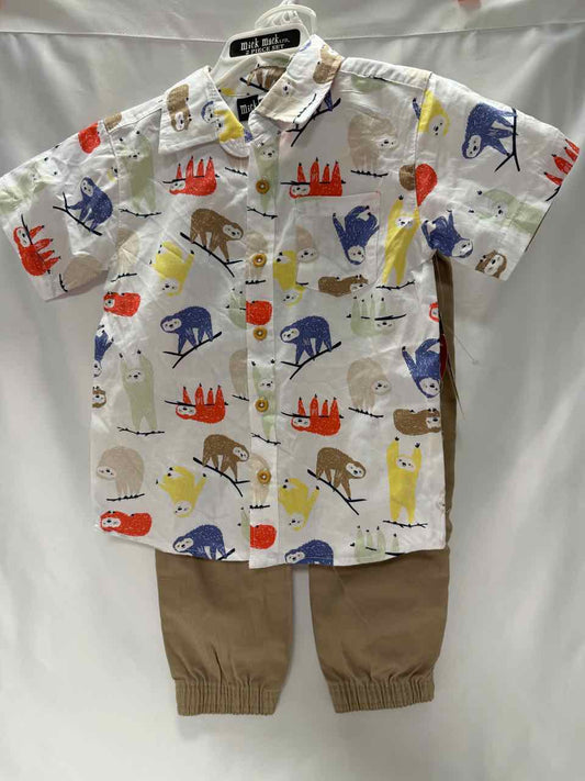 Mick Mack Size 3T New With Tags Outfit -2pc
