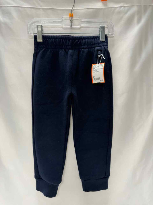 Pekkle Size 2T Navy Gently Used Pants- Casual