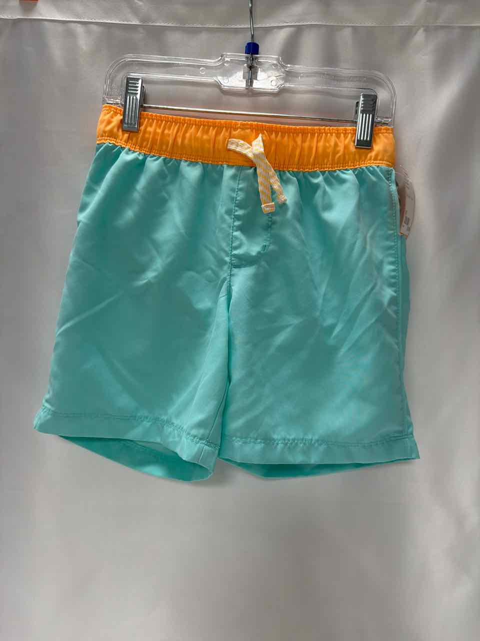 Cat & Jack Size 6/7 Turquoise Swim Trunks