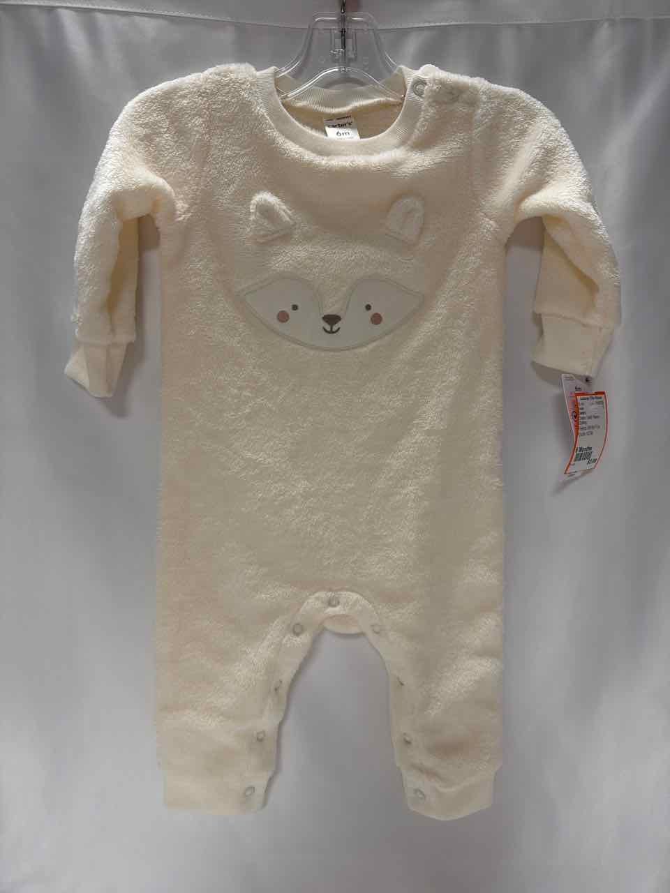 Carter's Size 6 Months Cream Footie