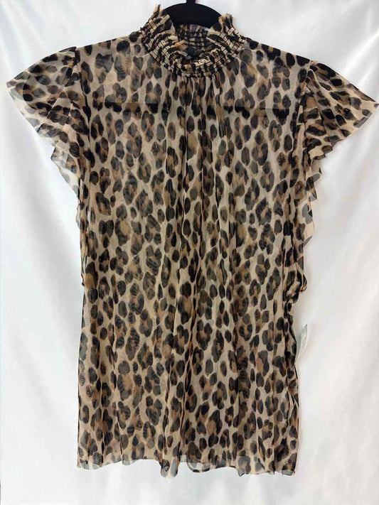1.STATE Leopard Shirt