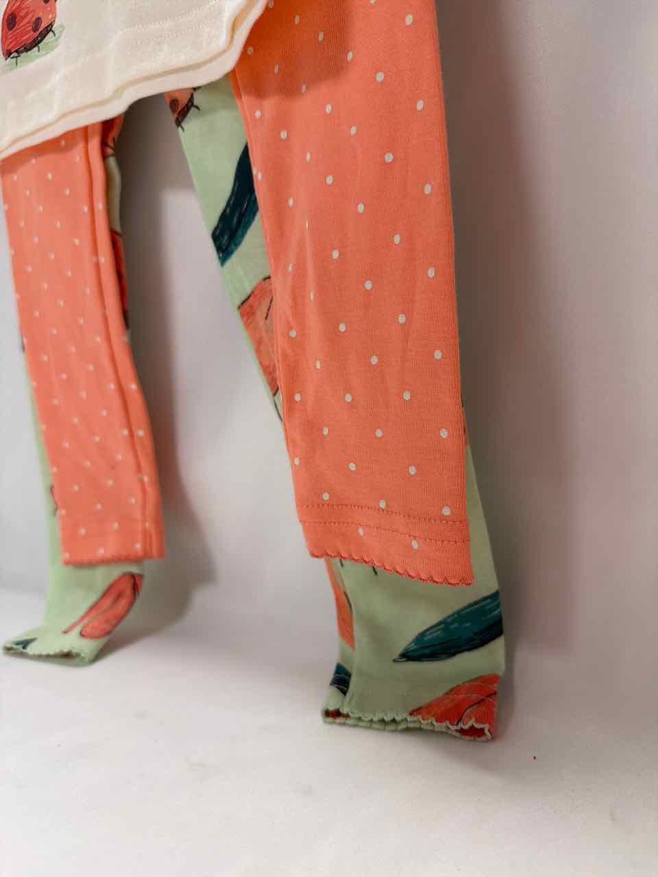 Carter's Size 3T White Pajamas- 2pc