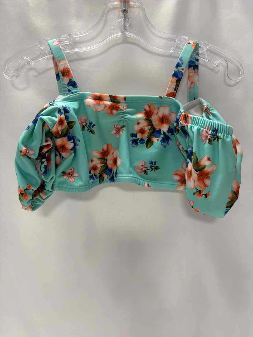 Posh Peanut Size 2T Teal Swimsuit- 2pc