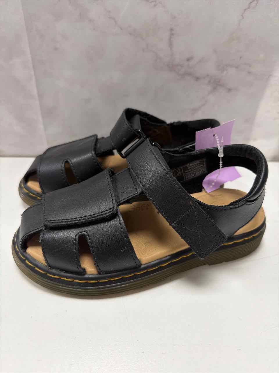 Dr. Martens Shoe Sizes 13C Black Sandals