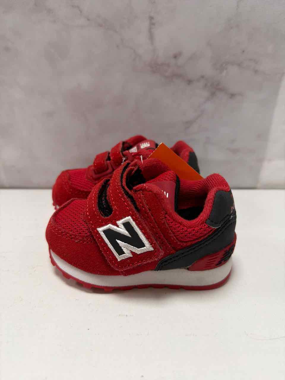 New Balance Shoe Sizes 2C Red Shoes- Casual
