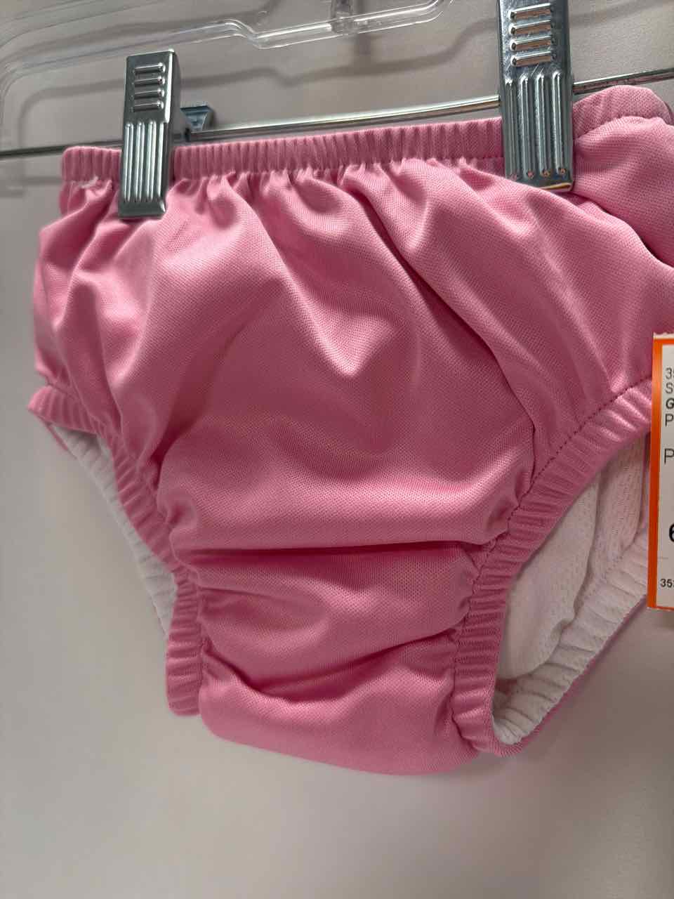 Green Sprouts Size 6 Months Pink Swim Diaper
