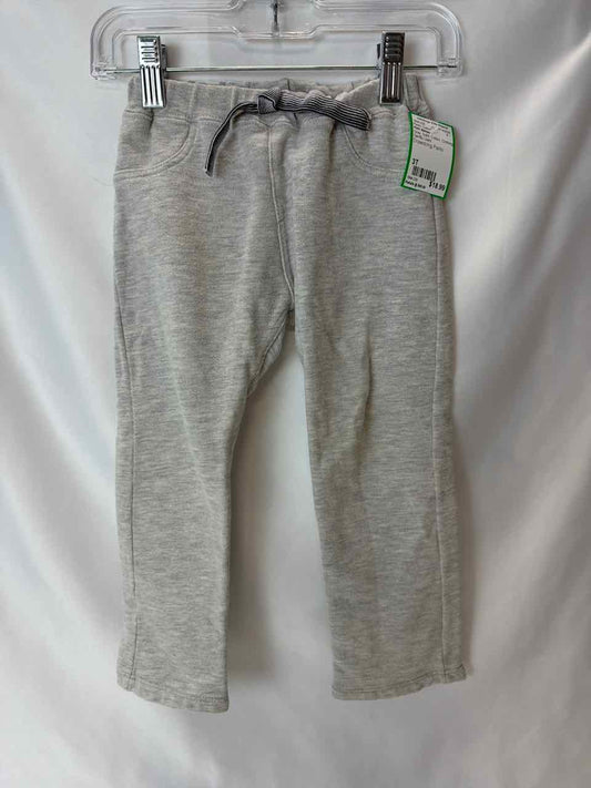 Petit Bateau Size 3T Gray Gently Used Pants- Casual