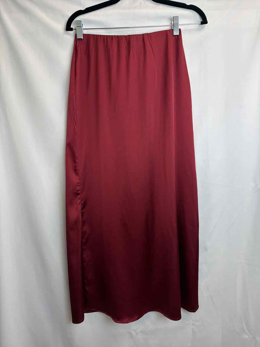 Burgundy Skirt